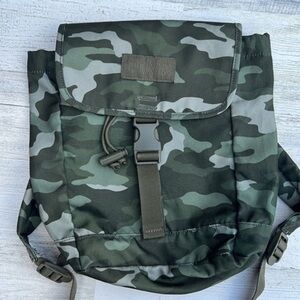 Victoria's Secret PINK Camouflage Green Mini Backpack VS,‎ Outdoor Camp Gorpcore